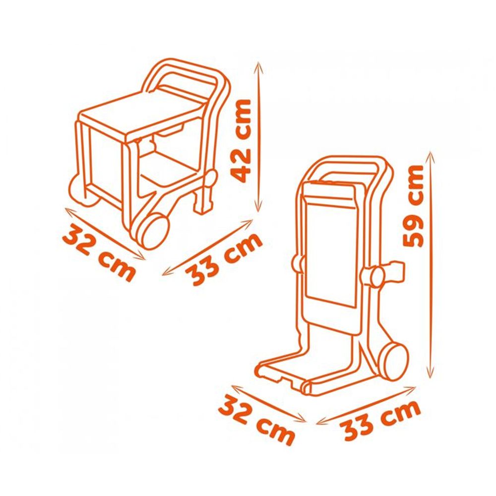 Smoby Dječija radionica Black & Decker 3u1 slika 7