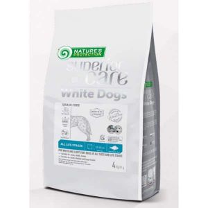 NPSC White dog White Fish Adult All Breed - All Stages 4 kg