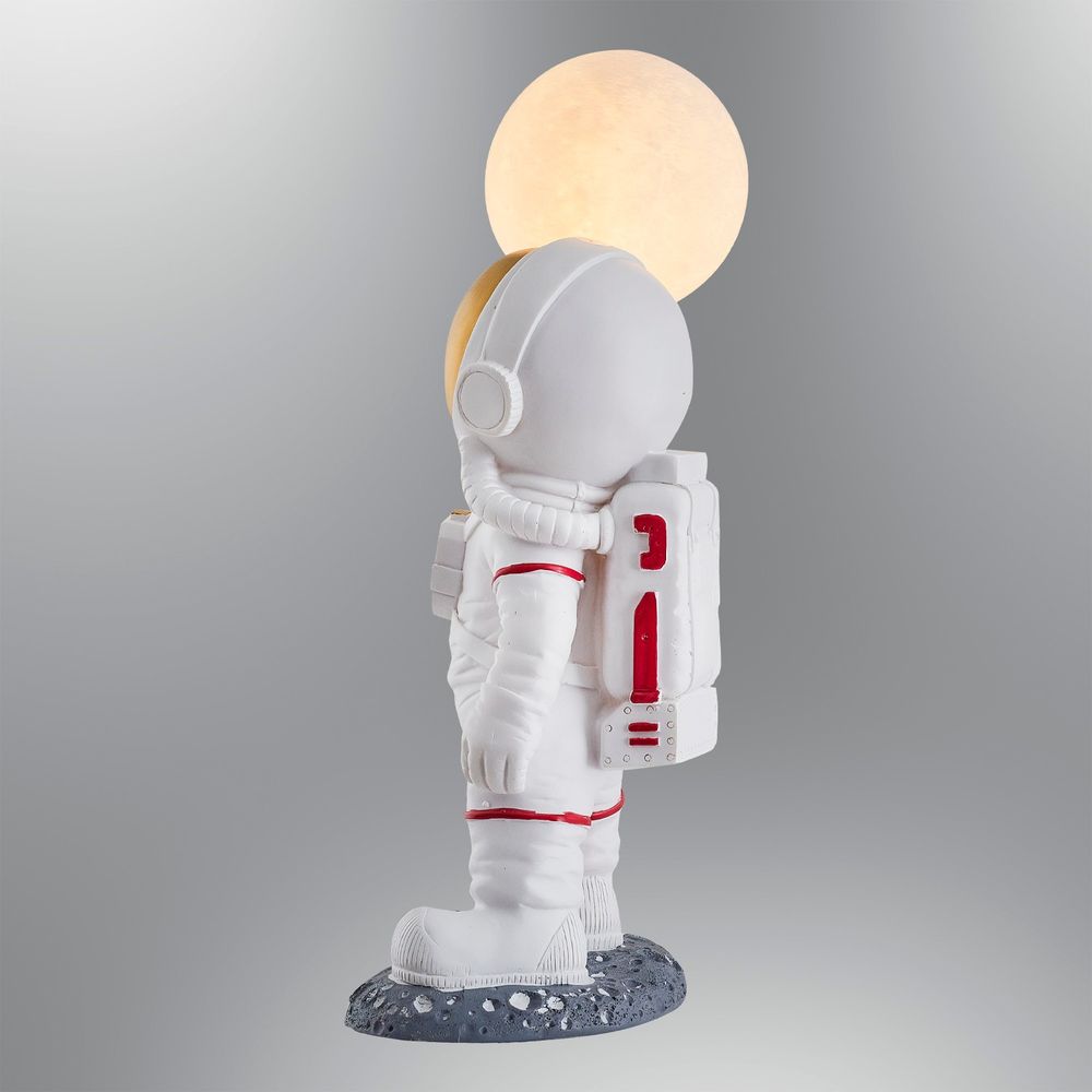 L1132 - Bijela Stolna Lampa Astronaut slika 6