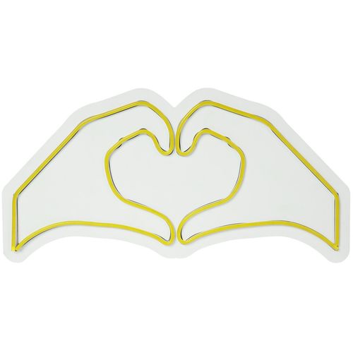 Wallity Ukrasna plastična LED rasvjeta, Sweetheart - Yellow slika 5