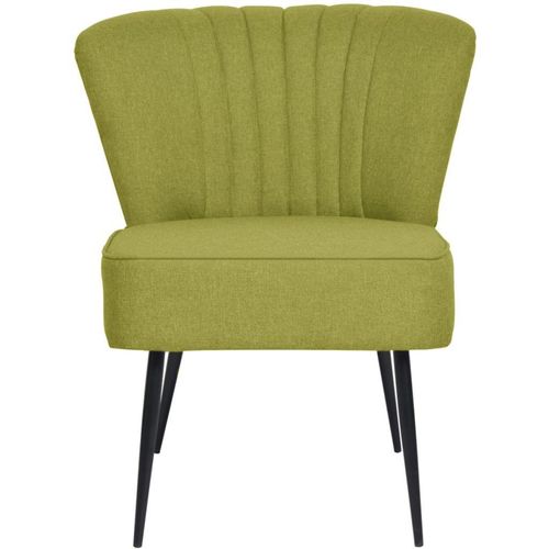 Koktel stolica od tkanine zelena slika 5