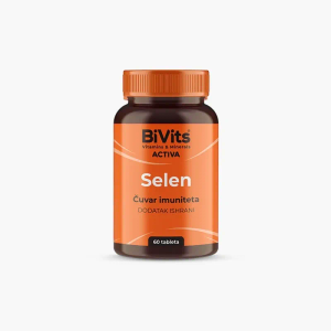 BiVits Selen 60 TBL - Organski Selen za Optimalno Zdravlje