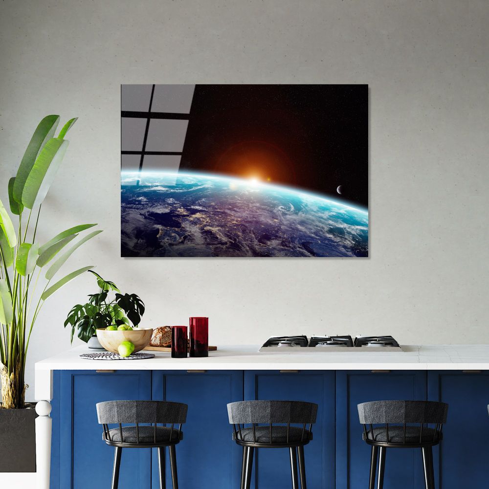 UV-188 Dekorativna Slika na Kaljenom Staklu, 70 x 100 cm, Višebojna slika 3