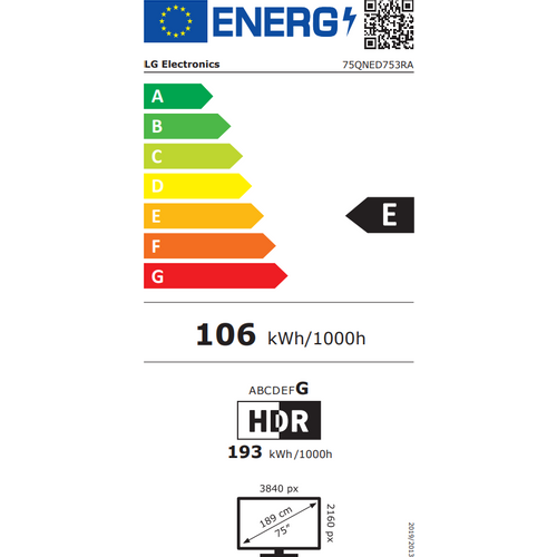 LG TV 75QNED753RA slika 2