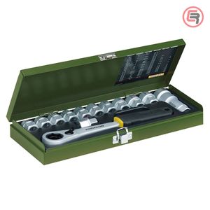 Proxxon Garnitura Nasadnih Ključeva 10 - 27 mm Prolazni / 14 dijelna - 23604