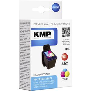KMP tinta zamijenjen HP 28 kompatibilan  cijan, purpurno crven, žut H14 0997,4280