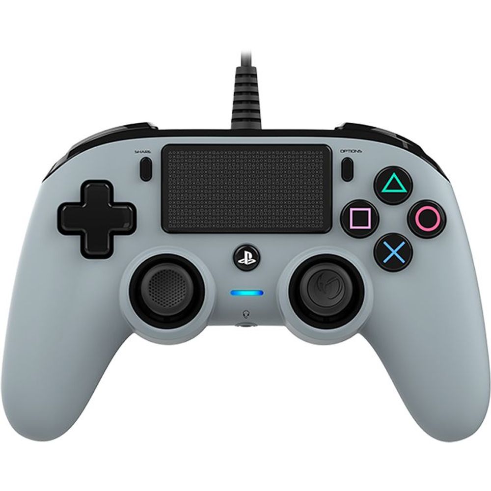 Bigben Wired Nacon Controller PS4 3m kabel (PC compatible) sivi slika 2