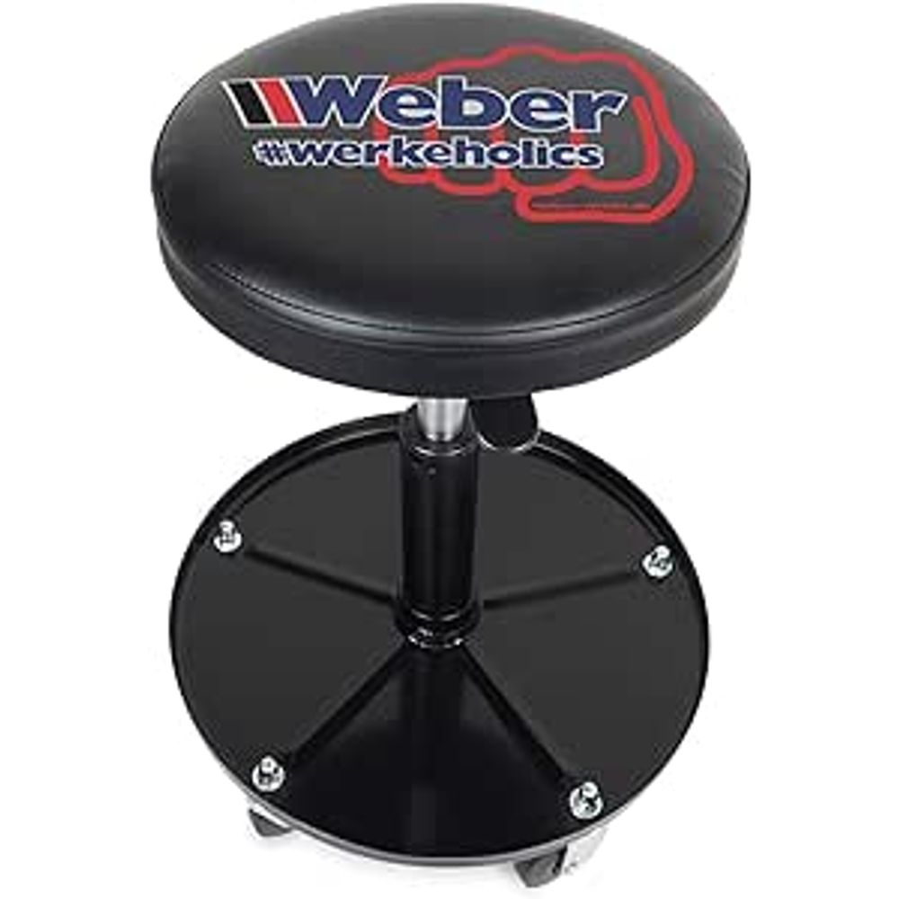 WEBER okretna radionička stolica, h-51 cm nosivosti do 135 kg slika 1