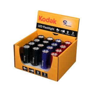 Kodak LED baterijske lampe, crna, crvena i plava   16 kom sa baterijam