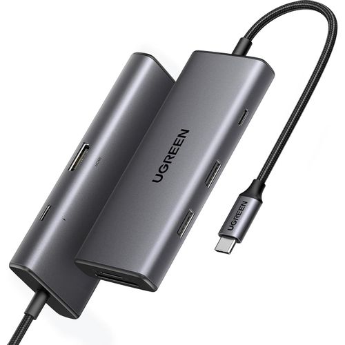 Ugreen 7u1 USB-C Hub (10Gbps USB 3.2, 4K@30Hz HDMI) slika 1