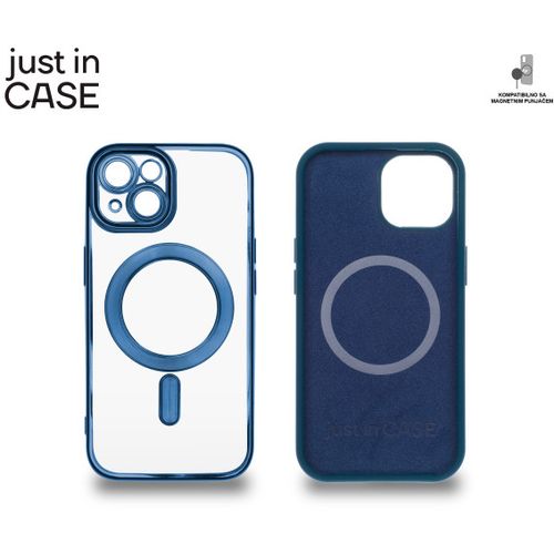 2u1 Extra case MAG MIX PLUS paket PLAVI za iPhone 15 slika 3