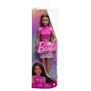 Barbie Fashionista Lutka u Ružičastoj Rock Haljini