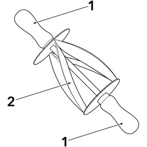 Rolante – Rezač za tijesto slika 5