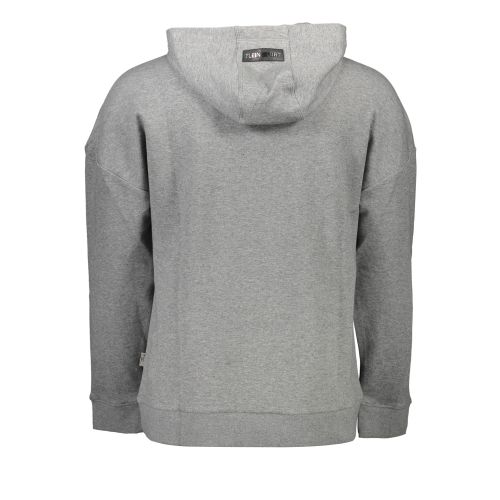 PLEIN SPORT SWEATSHIRT WITHOUT ZIP MAN GRAY slika 2