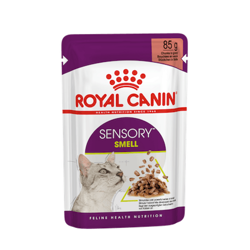 ROYAL CANIN FHN Sensory Smell, potpuna hrana za odrasle mačke, komadići u umaku, 12x85 g slika 1