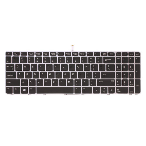 Tastatura za laptop HP 850 G3 mali enter sivi frame slika 1