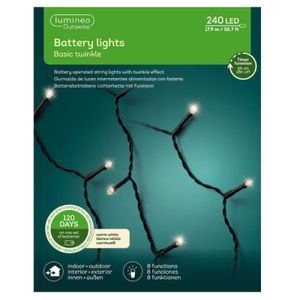 Lumineo Durawise Twinkle led novogodišnje lampice na baterije L1790cm 497251