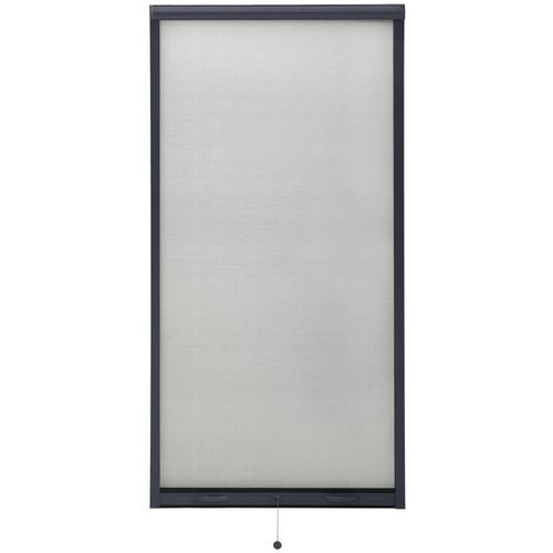 Zaslon protiv insekata za prozore antracit 70 x 150 cm slika 17