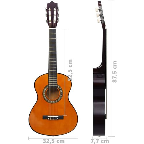 Klasična gitara za početnike i djecu 1/2 34" od drva lipe slika 7