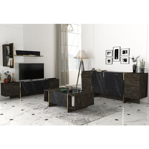 Veyron Set 2 Black
Gold Living Room Furniture Set slika 1