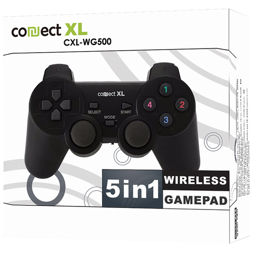 Connect XL Gamepad wireless, 5u1, PC i PS1/2/3,  2,4GHz, 10met - CXL-WG500 slika 2