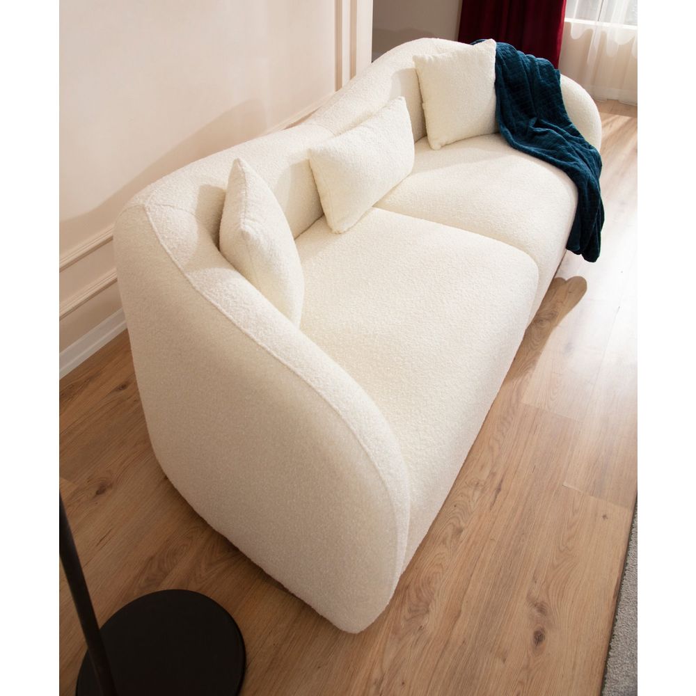 Venedik - Krem Sofa za Tri Osobe slika 5