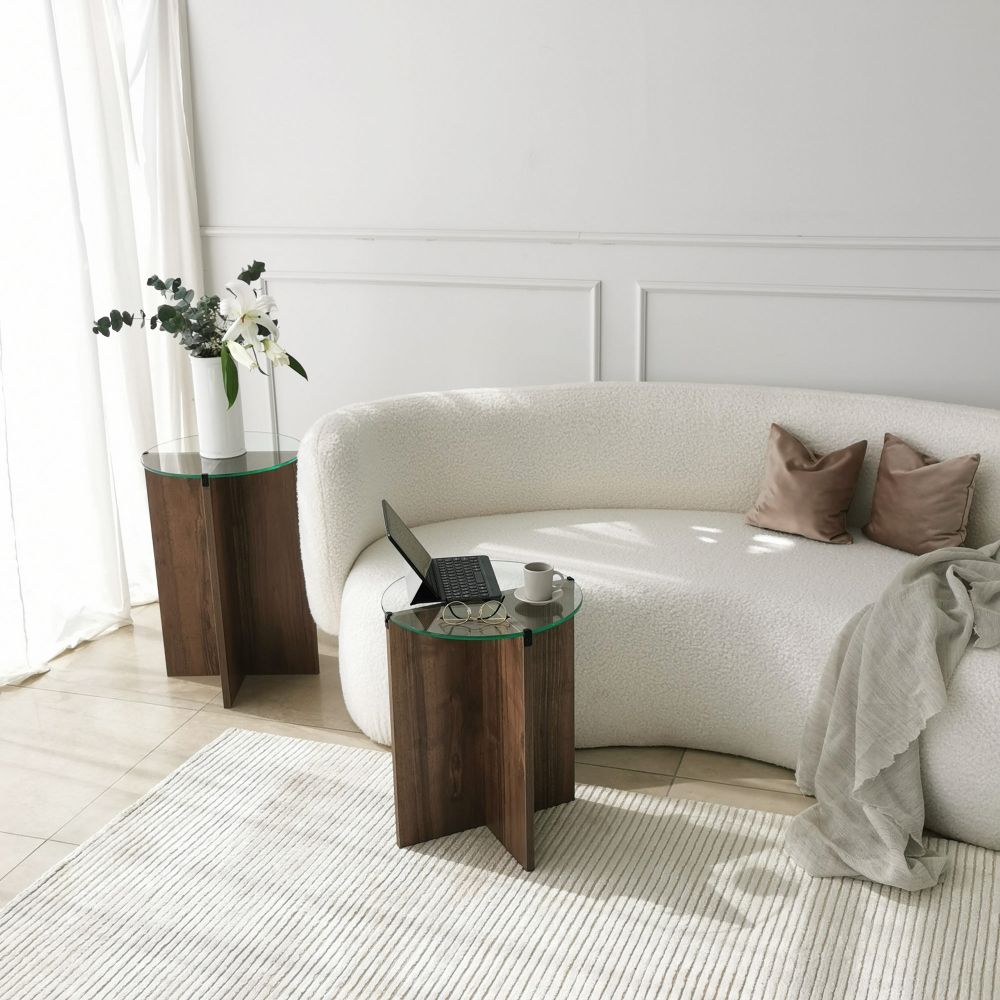 Lily - Set od 2 Stolića za Gniježđenje od Oraha slika 4