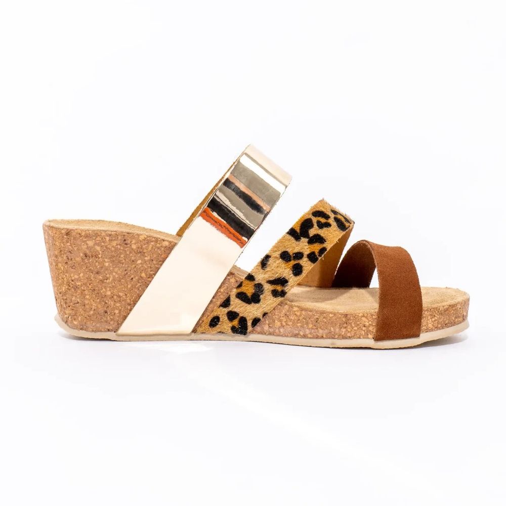 Vesna Anatomske papuče Tricolor, Leopard slika 2