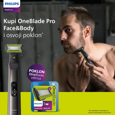 Kupi OneBlade PRO Face&Body i osvoji POKLON!