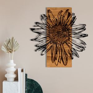 Daisy Black
Walnut Decorative Wooden Wall Accessory