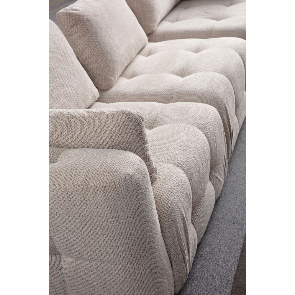 Amaris 3-sjedalna sofa - Bež slika 2