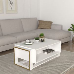 Bianco - White, Gold White
Gold Coffee Table