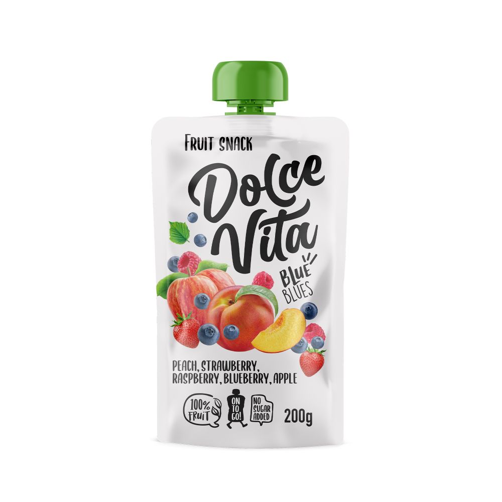 Dolce Vita Voćni pire Blue Blues 200g slika 1