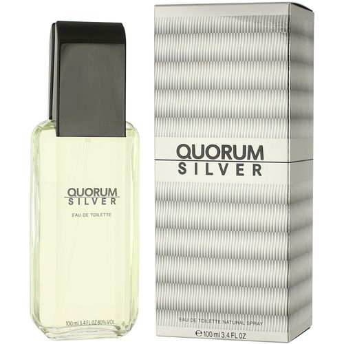 Antonio Puig Quorum Silver Eau De Toilette 100 ml (man) slika 4