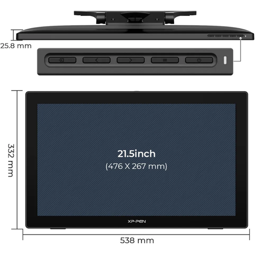 XP-Pen Artist 22 (2. generacija) grafička tabla slika 2