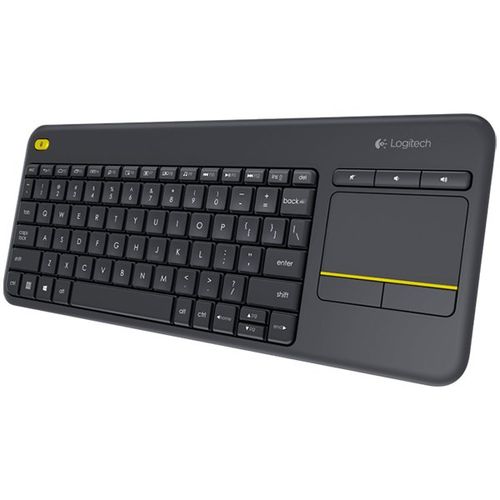 Logitech bežična tastatura na dodir K400 Plus - EMEA - Slovenačka layout - Crna slika 1