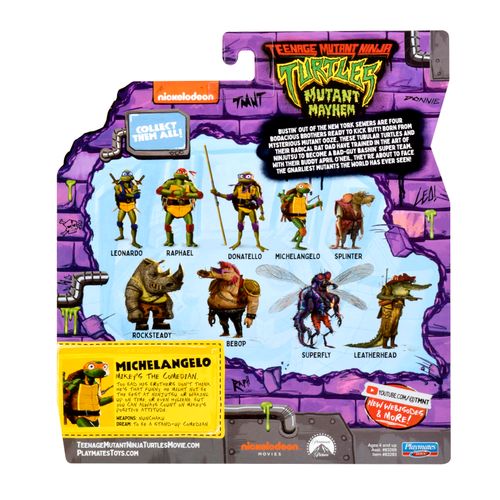 TMNT Mikelanđelo Osnovna Figura slika 8