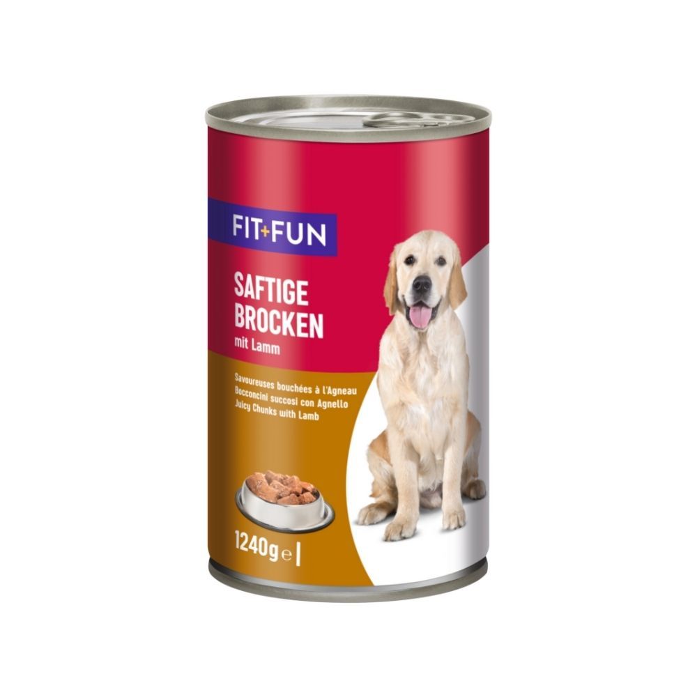 FIT+FUN janjetina komadići 1240 g konzerva slika 1