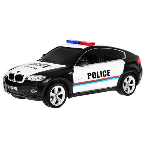 Auto na daljinsko upravljanje 1:24 R/C police Bmw X 6 - crni slika 4