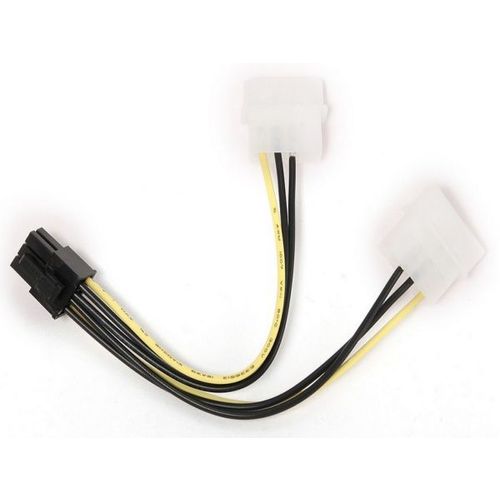 CC-PSU-6 Gembird Internal power adapter Molex - 6-Pin for PCI express video cards 15cm slika 2