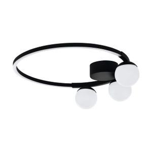 Eglo stropna rasvjeta phianeros led 22w 3000k 2800lm crno/crno, bijelo v:120mm o