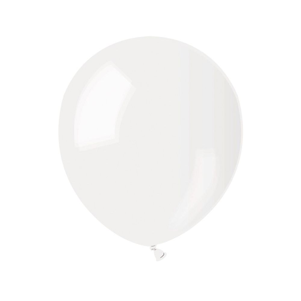 A50-00 Balon Pastelno Prozirni 13cm, 100kom slika 1