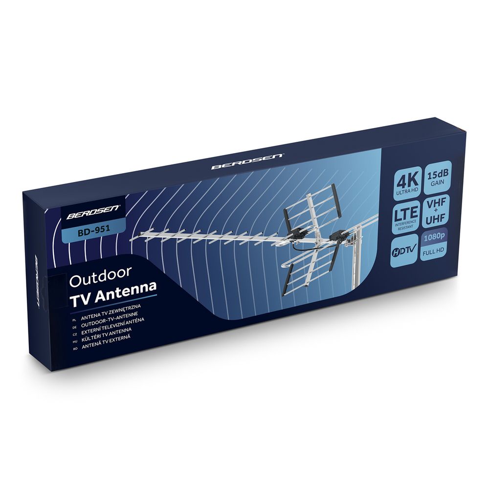 Berdsen BD-951 usmjerena vanjska TV antena ultra HD 4K slika 5