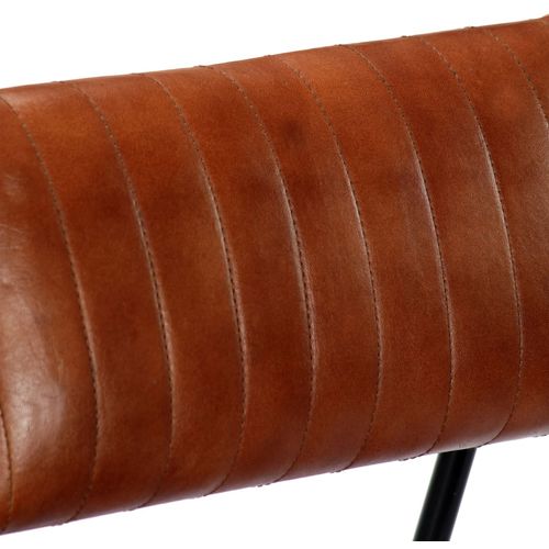 282903 Rocking Chair Brown Real Leather slika 20