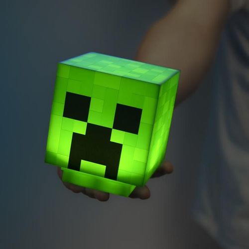 Creeper Lampa V2 - Minecraft Inspirirana Rasvjeta slika 1