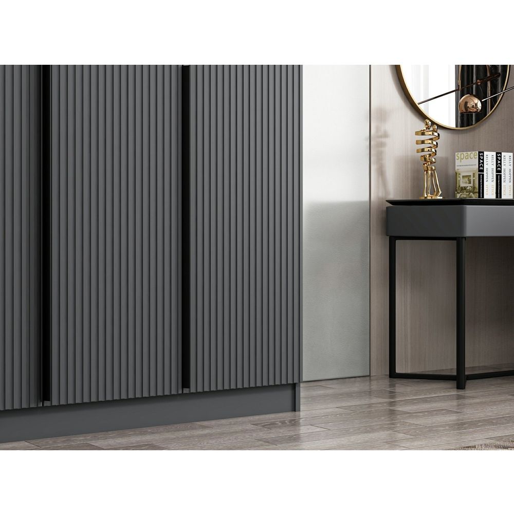 Kale Anthracite - Ormar 2287 u Antracit Boji slika 4