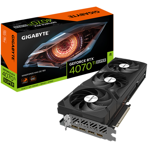 GIGABYTE Grafička kartica NVIDIA GeForce RTX 4070 TI SUPER WF3 MAX OC 16GB slika 1