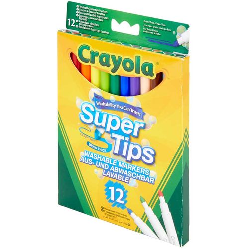 Crayola Markeri Supertips 12 Kom slika 2