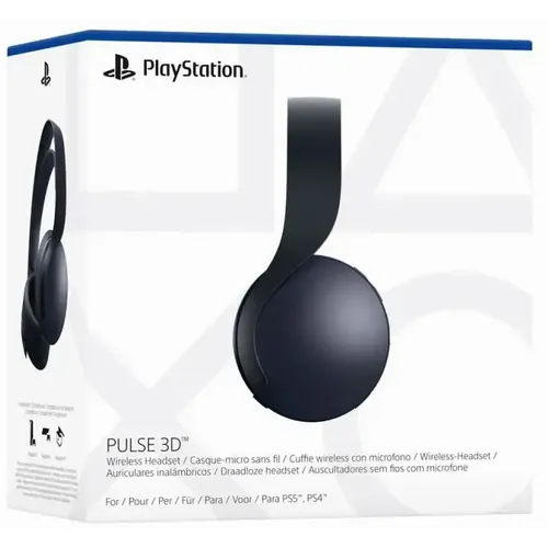 PS5 Pulse 3D Wireless Headset Midnight Black  slika 1
