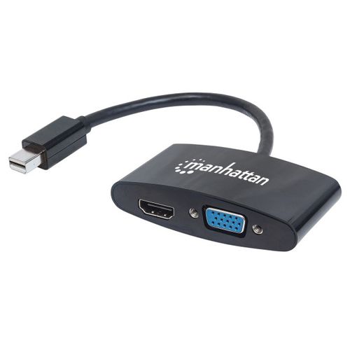 Adapter Manhattan 152709 Mini DisplayPort/M - HDMI/VGA F Crni slika 1